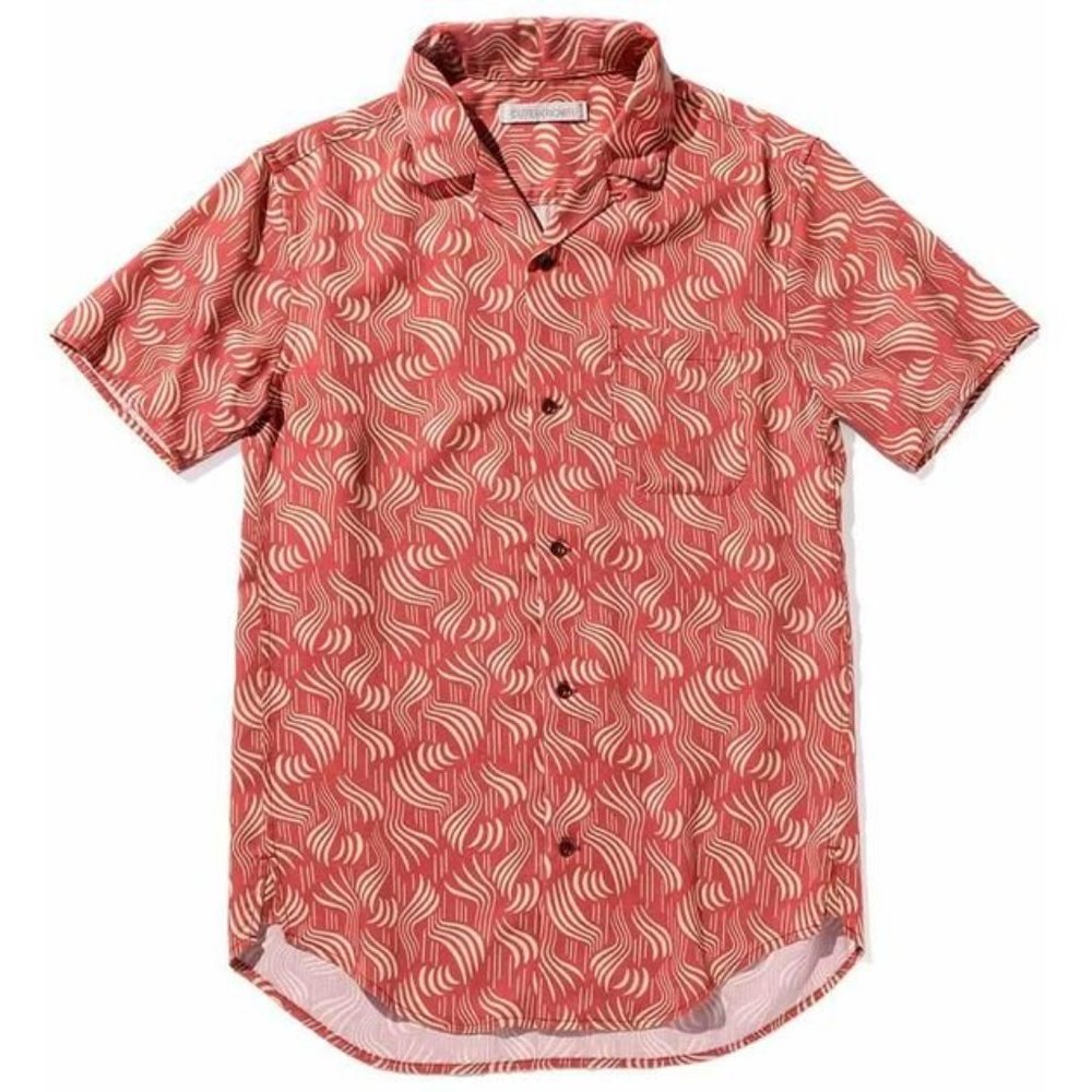 Outerknown Mid-Century BBQ Shirt - S/S, Size Small